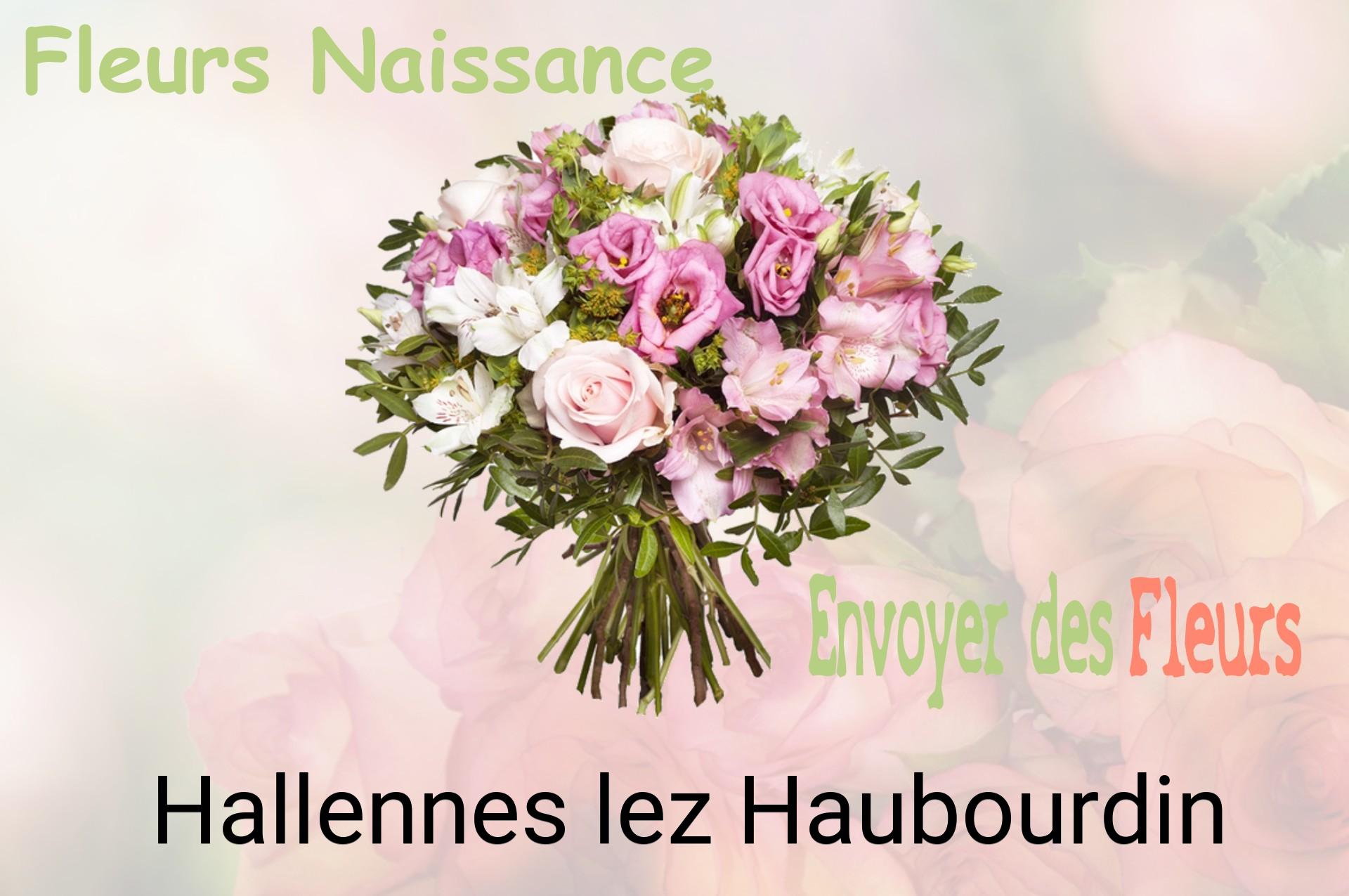Bouquet de fleurs de naissance livré à Hallennes-lez-Haubourdin